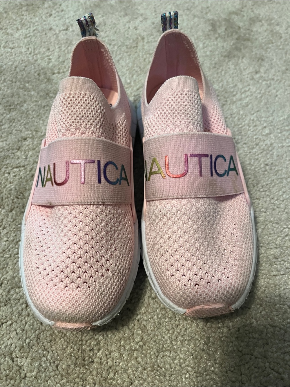 Toddler girls Nautica Kids' Slip-On Sneaker - Pink size 11